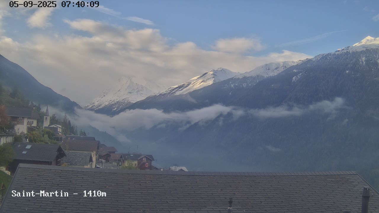 Webcam - Saint-Martin - Vue sur le Val d'Hrens